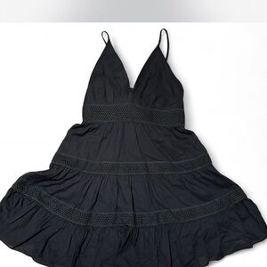 Sundays Black Textured Top